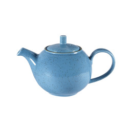 Stonecast, Kaffee- / Teekanne 105 mm hoch / 0,43 l Cornflower Blue