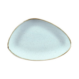 Stonecast, Teller Chefs dreieckig 305 x 205 mm Duck Egg Blue