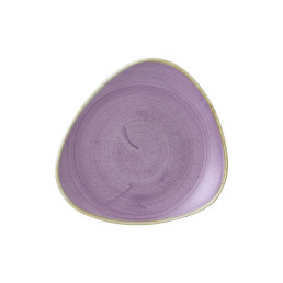 Stonecast, Teller Lotus dreieckig ø 229 mm Lavender