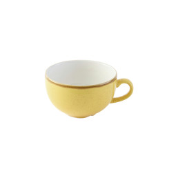 Stonecast, Cappuccinotasse ø 110 mm / 0,34 l Mustard Seed Yellow