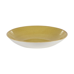 Stonecast, Bowl Coupe ø 310 mm / 2,40 l Mustard Seed Yellow