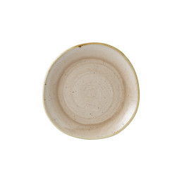 Stonecast, Teller Trace ø 210 mm Nutmeg Cream