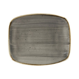 Stonecast, Teller Chefs rechteckig 300 x 199 mm Peppercorn Grey