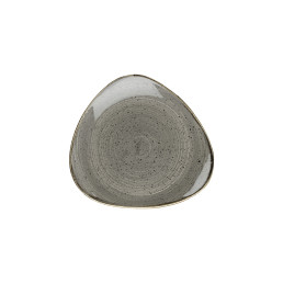 Stonecast, Teller Lotus dreieckig 192 mm Peppercorn Grey