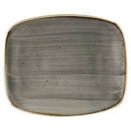 Stonecast, Teller Chefs rechteckig 355 x 189 mm Peppercorn Grey