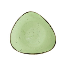 Stonecast, Teller flach dreieckig ø 265 mm Sage Green