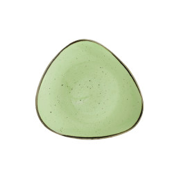 Stonecast, Teller flach dreieckig ø 229 mm Sage Green
