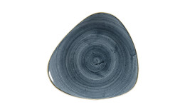 Stonecast, Teller Lotus dreieckig 311 x 311 mm Blueberry
