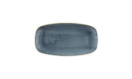 Stonecast, Teller Chefs rechteckig 298 x 153 mm Blueberry
