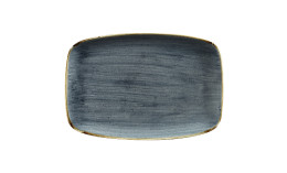 Stonecast, Teller Chefs rechteckig 344 x 234 mm Blueberry