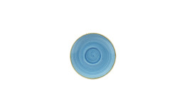 Stonecast, Cappuccino-Untertasse ø 156 mm Cornflower Blue