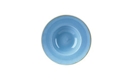 Stonecast, Teller tief mit breiter Fahne Profile ø 240 mm / 0,28 l Cornflower Blue