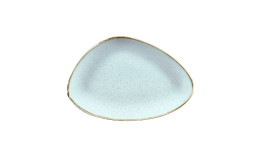 Stonecast, Teller Chefs dreieckig 305 x 205 mm Duck Egg Blue