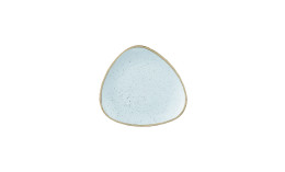 Stonecast, Teller Lotus dreieckig ø 192 mm Duck Egg Blue