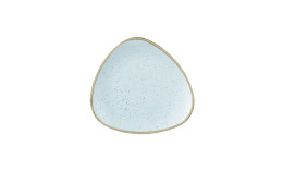 Stonecast, Teller Lotus dreieckig ø 229 mm Duck Egg Blue