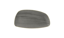Stonecast, Teller Chefs Geo 350 x 185 mm Peppercorn Grey