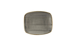 Stonecast, Teller Chefs rechteckig 237 x 157 mm Peppercorn Grey
