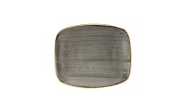 Stonecast, Teller Chefs rechteckig 261 x 202 mm Peppercorn Grey