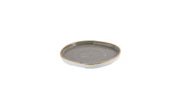 Stonecast, Teller flach mit Steilrand Organic ø 210 mm Peppercorn Grey