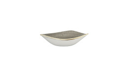 Stonecast, Bowl Lotus dreieckig 235 mm / 0,60 l Peppercorn Grey