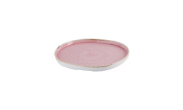 Stonecast, Teller flach mit Steilrand Organic ø 255 mm Petal Pink