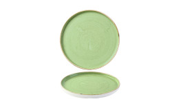 Stonecast, Teller flach mit Steilrand Organic ø 210 mm Sage Green
