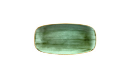 Stonecast, Teller Chefs rechteckig 298 x 153 mm Samphire Green