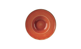 Stonecast, Teller tief mit breiter Fahne Profile ø 240 mm / 0,28 l Spiced Orange