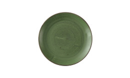 Stonecast, Coupteller flach 260 mm Sorrel Green