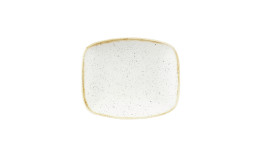 Stonecast, Teller Chefs rechteckig 237 x 157 mm Barley White