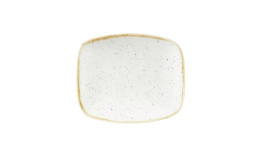 Stonecast, Teller Chefs rechteckig 261 x 202 mm Barley White