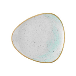 Stonecast Accents, Teller Lotus dreieckig 265 mm