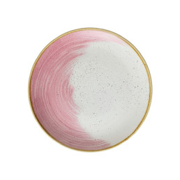 Stonecast Accents, Coupteller flach ø 260 mm Petal Pink