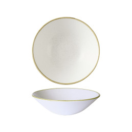 Stonecast, Coupteller tief ø 196 mm / 0,75 l Barley White