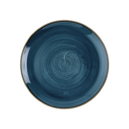 Stonecast, Coupteller flach ø 260 mm Java Blue