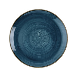 Stonecast, Coupteller flach ø 288 mm Java Blue