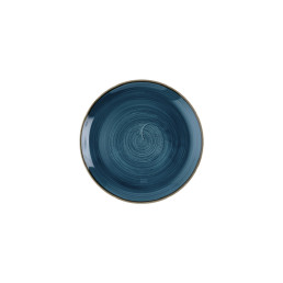 Stonecast, Coupteller flach ø 165 mm Java Blue