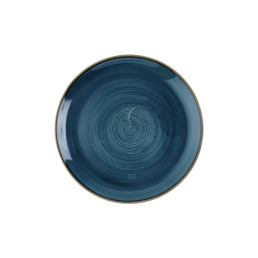 Stonecast, Coupteller flach ø 217 mm Java Blue
