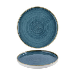 Stonecast, Teller tief mit Steilrand ø 210 mm Java Blue