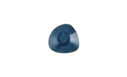 Stonecast, Teller tief dreieckig ø 153 mm Java Blue