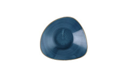Stonecast, Teller tief dreieckig ø 235 mm Java Blue