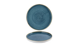 Stonecast, Teller tief mit Steilrand ø 210 mm Java Blue