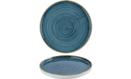 Stonecast, Teller tief mit Steilrand ø 260 mm Java Blue