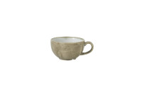 Stonecast Patina, Cappuccinotasse 55 mm hoch / 0,23 l Antique Taupe