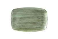 Stonecast Patina, Teller Chefs rechteckig 355 x 245 mm Burnished Green