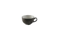 Stonecast Patina, Cappuccinotasse 65 mm hoch / 0,34 l Iron Black