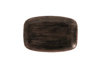 Stonecast Patina, Teller Chefs rechteckig 300 x 199 mm Iron Black