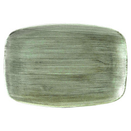 Stonecast Patina, Teller Chefs rechteckig 355 x 245 mm Burnished Green
