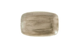 Stonecast Patina, Teller Chefs rechteckig 300 x 199 mm Antique Taupe
