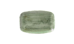 Stonecast Patina, Teller Chefs rechteckig 300 x 199 mm Burnished Green